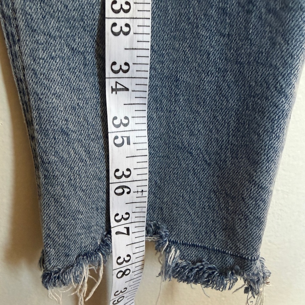 Agolde Light Blue Ankle Jeans - Picture 6 of 12